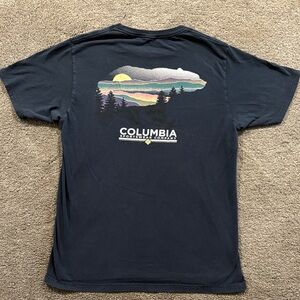 Columbia Men's Navy Graphic Tee